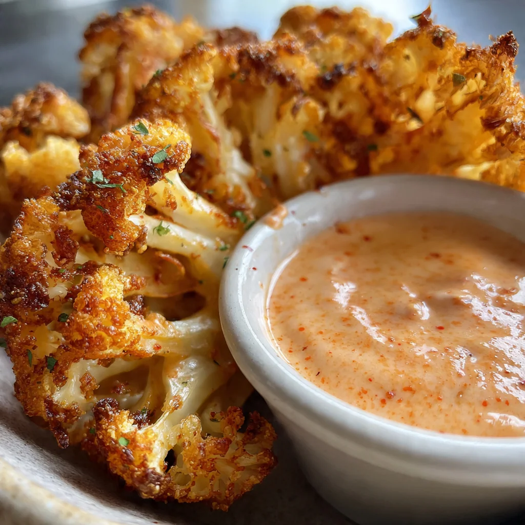 A burger spread with the creamy sauce and a side of fries for dipping