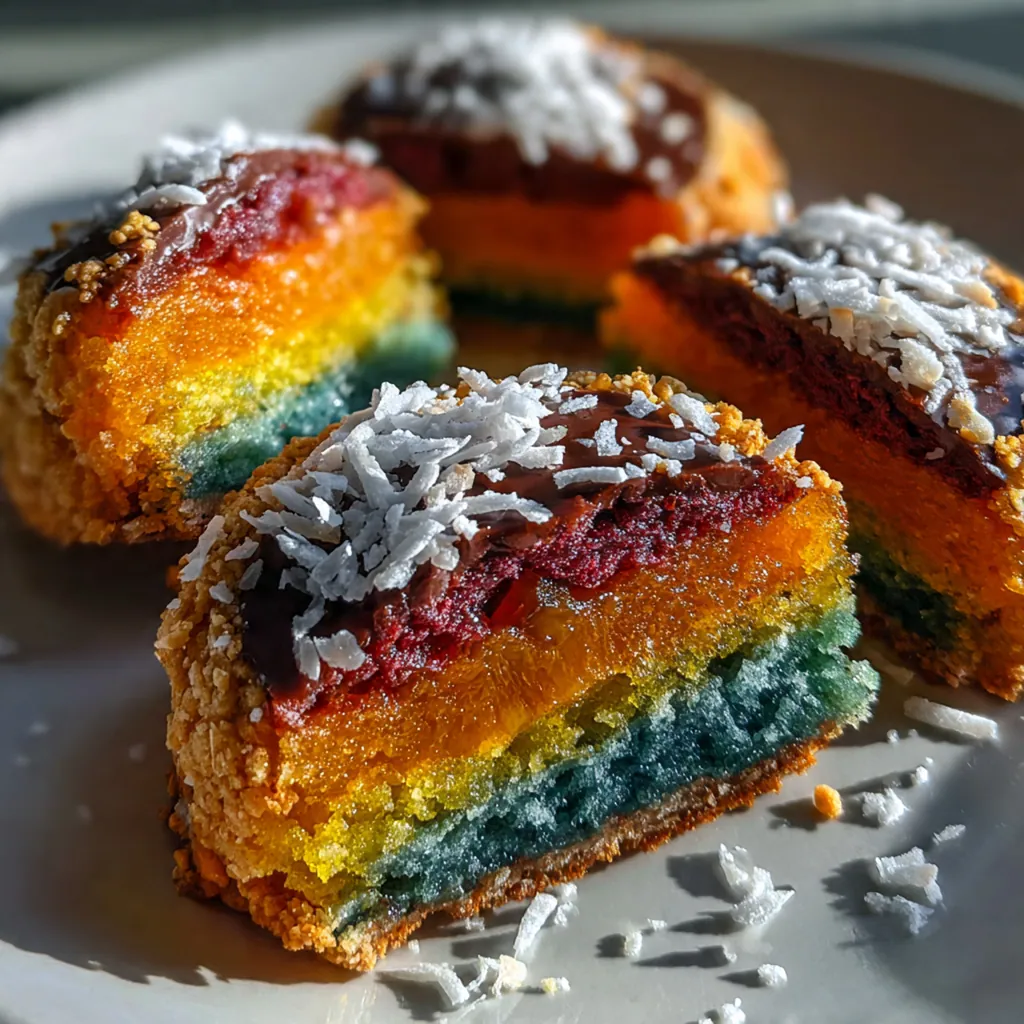 Unbaked cookie dough balls rolled in rainbow sprinkles ready for the oven