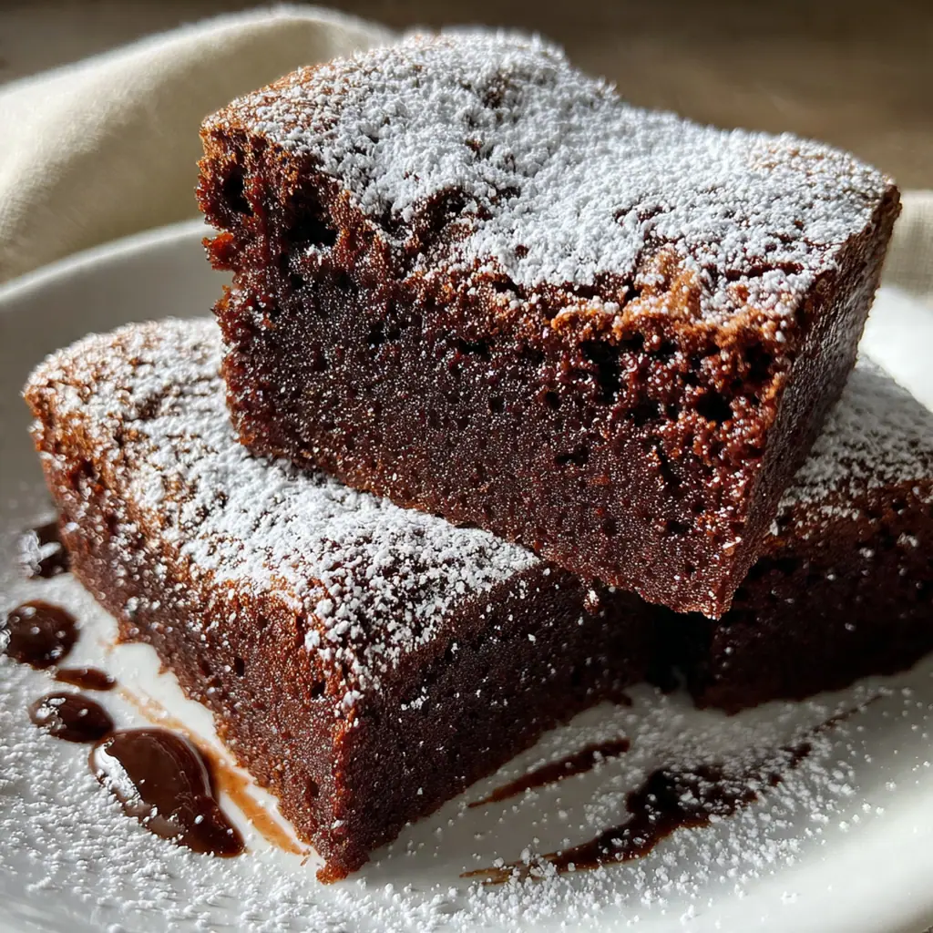 Close up shot of the tender chocolate cake crumb showing the moist texture and melted chocolate chips inside