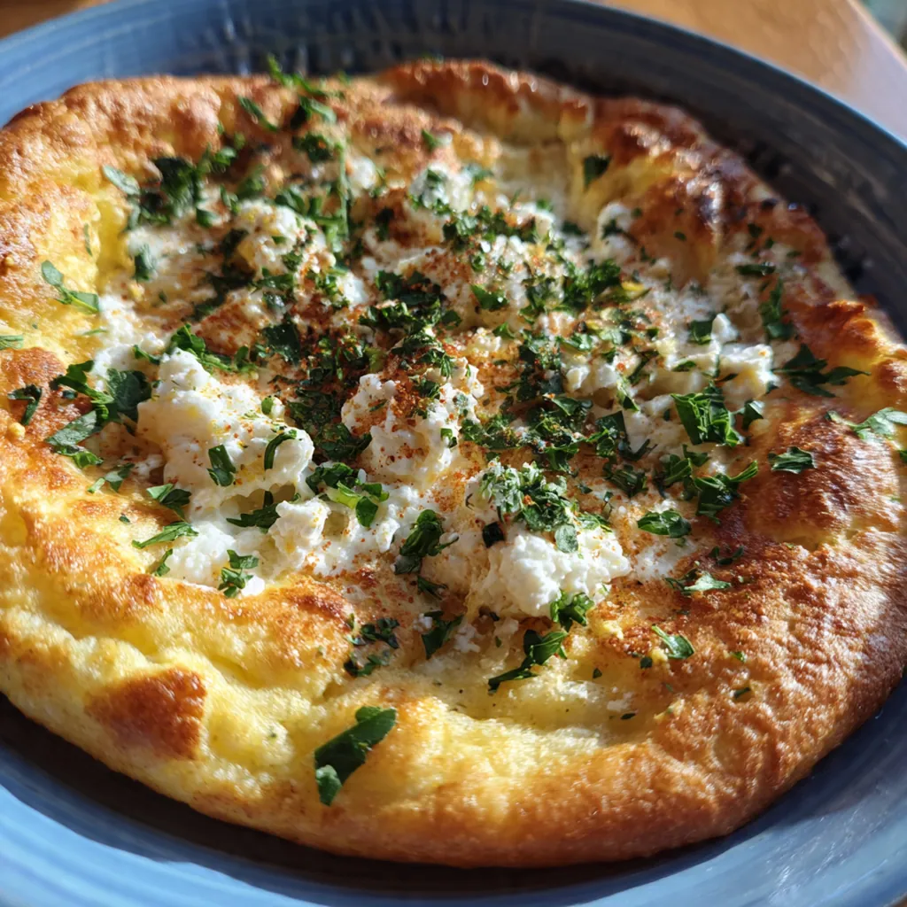 Fluffy, low-carb cloud bread slices stacked high, ready for avocado or sandwiches