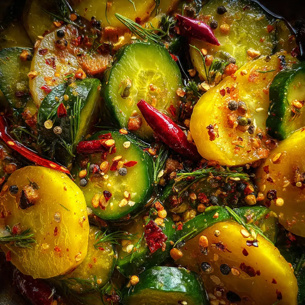 Festive holiday relish tray featuring Texas Christmas Pickles alongside cheese, crackers, and fresh herbs