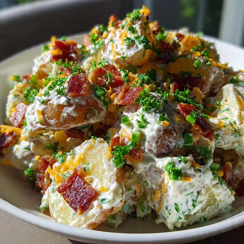 Freshly baked russet potatoes and hard-boiled eggs on a baking sheet ready for the salad