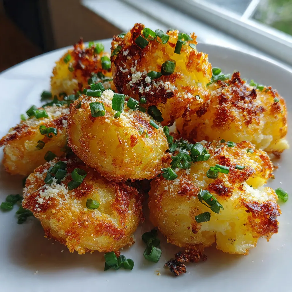 Close-up view showing the crunchy panko coating and creamy mashed potato center of a single bite