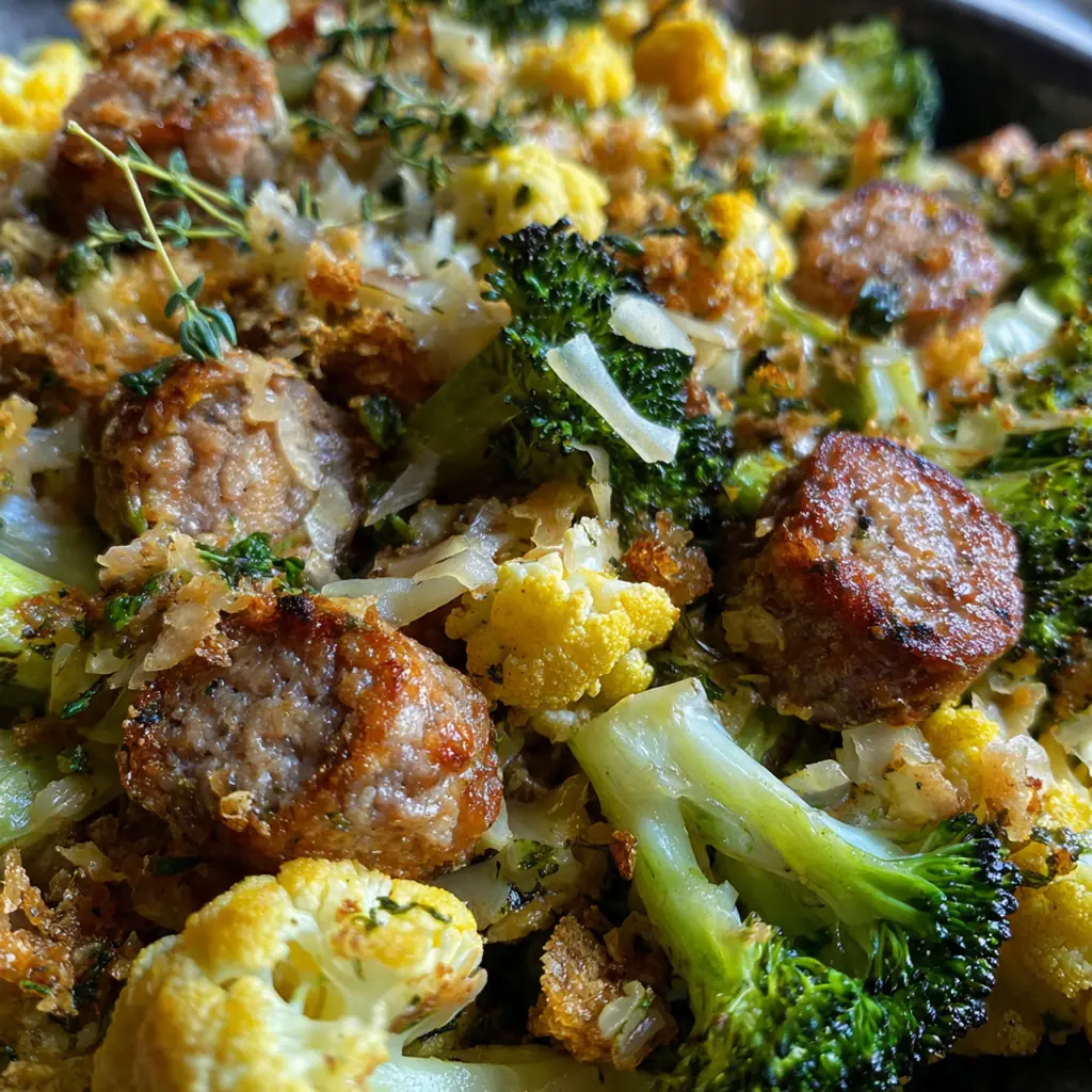 A comforting family-style dinner plate featuring the casserole next to a fresh green salad and crusty bread